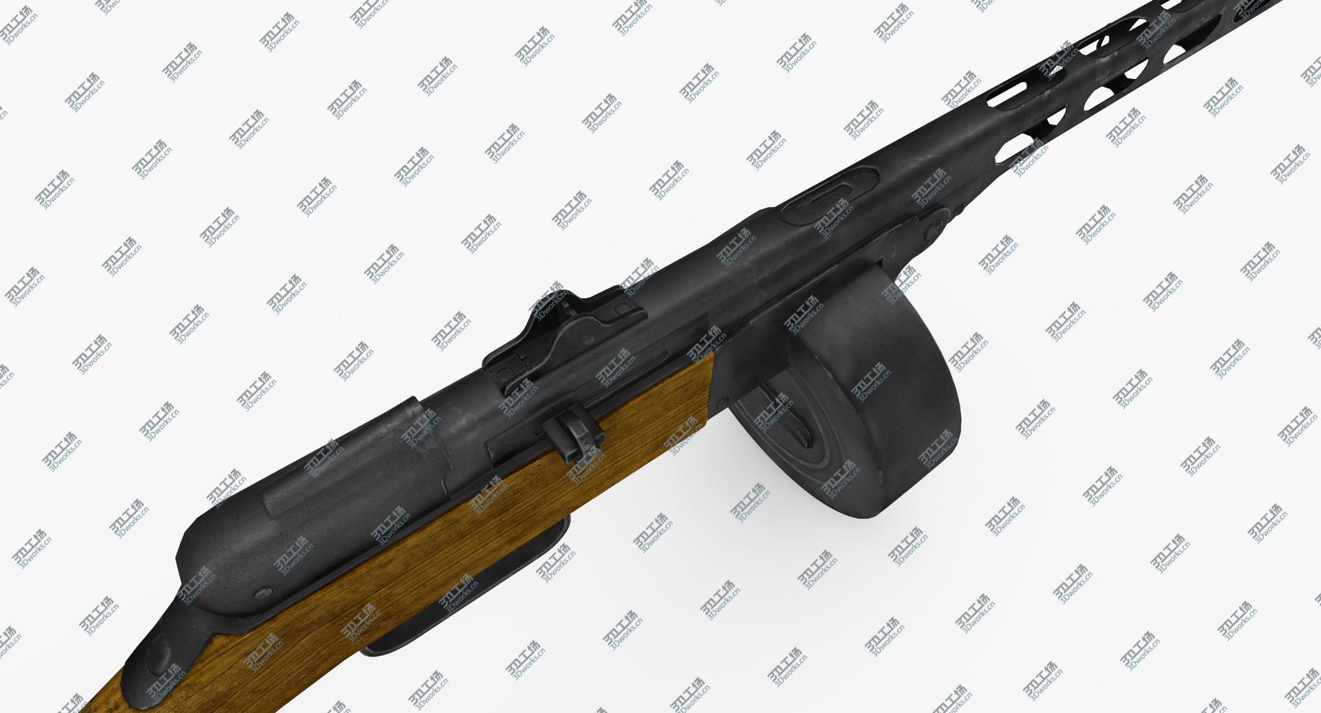 images/goods_img/2021040162/3D Submachine Gun PPSh 41(1) model/4.jpg